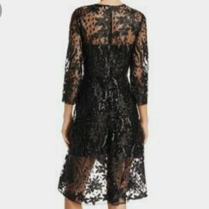 Nanette Leopore Embellished Hi Low dress